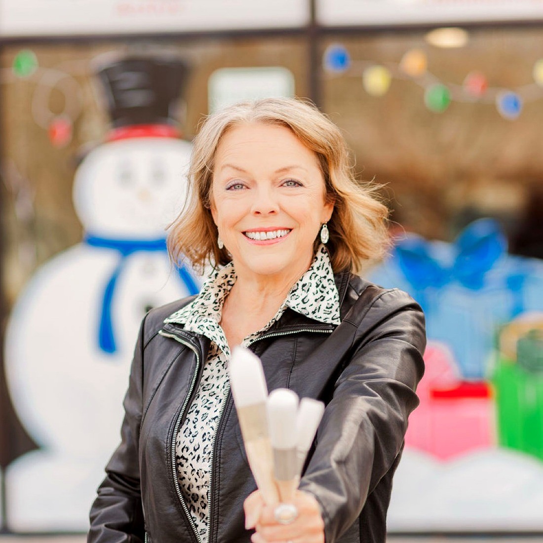 Maureen Peterson, artist and owner of The Painted Scene